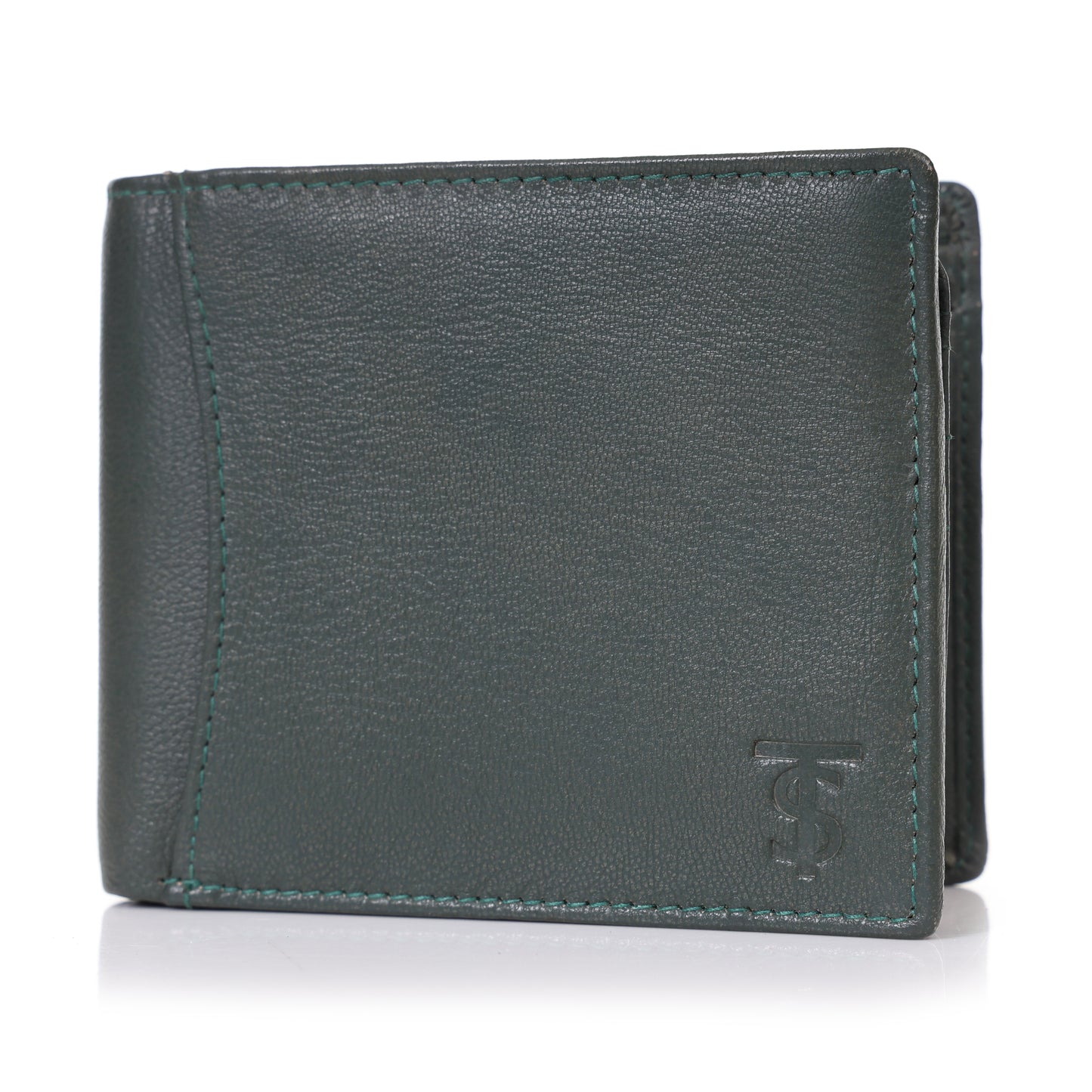 Systumm Men Casual  Genuine Leather RFID Wallet (7 Card Slots)