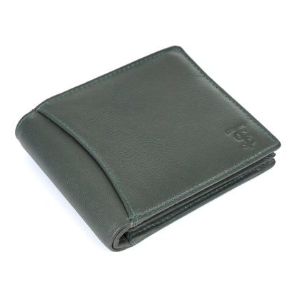 Systumm Men Casual  Genuine Leather RFID Wallet (7 Card Slots)