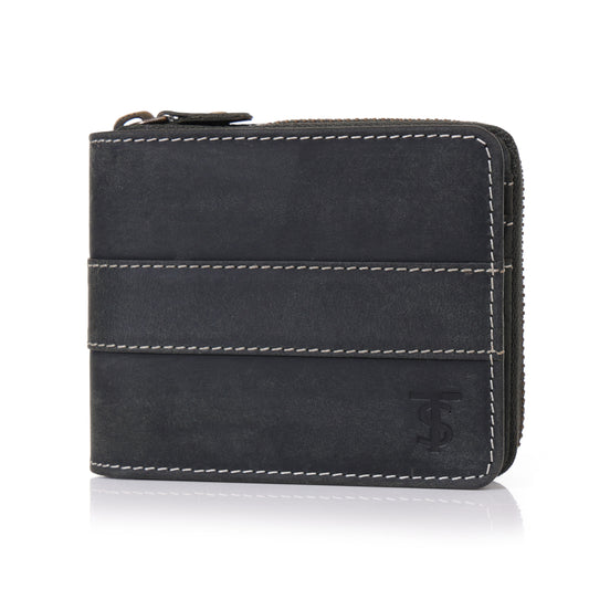 black wallet