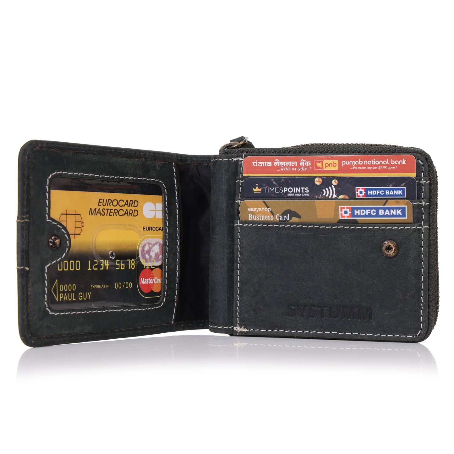 black wallet