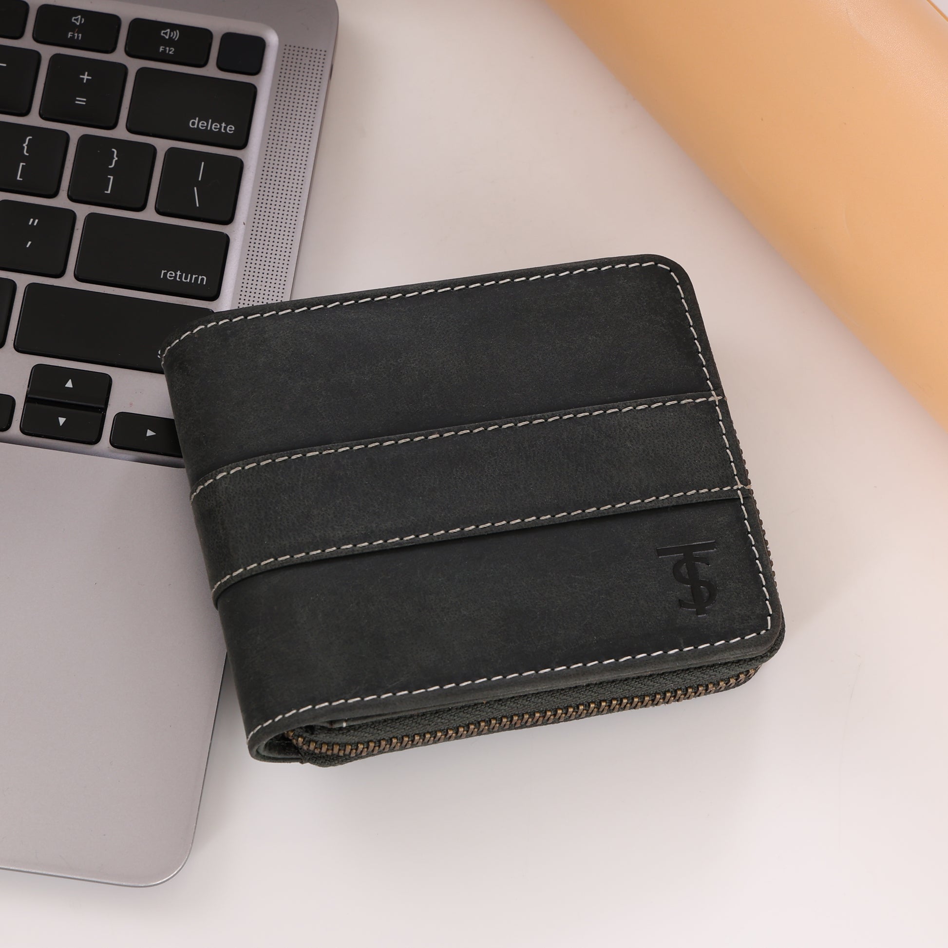 black wallet